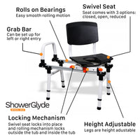 ShowerGlyde Model SG3 (Open Box)