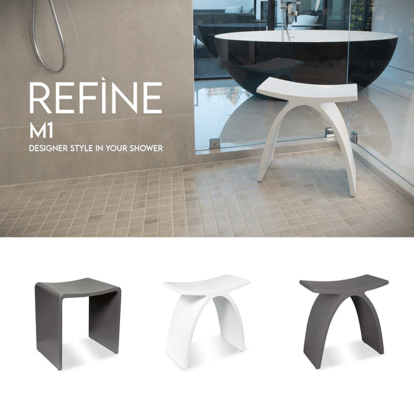 Refine Line - Modern Designer Shower Stools