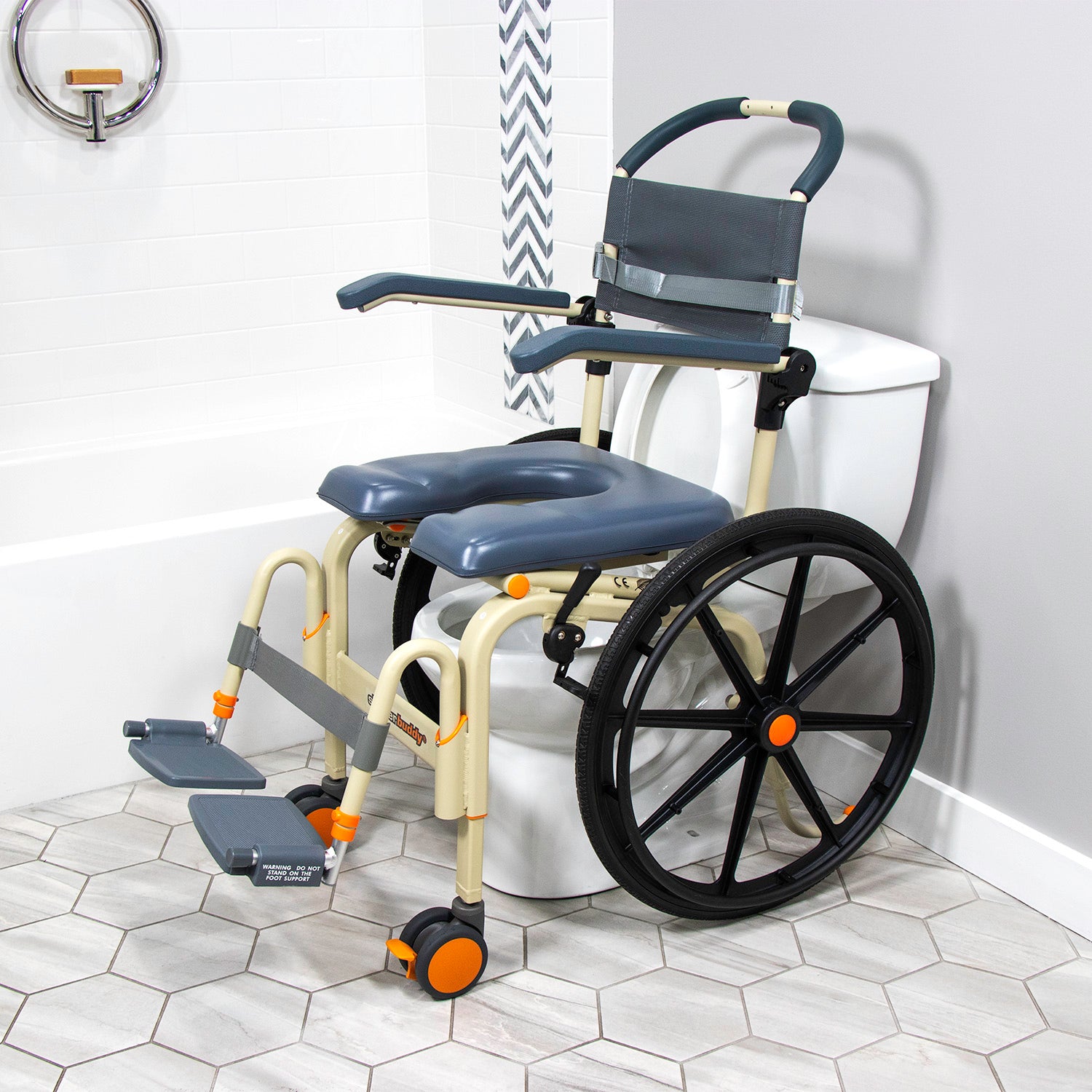 ShowerBuddy SB6W Roll-In Solo Chair