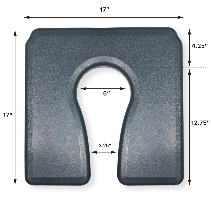 ShowerBuddy Pediatric Seat Cushion 6" Commode Opening (SCP1)