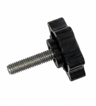 Knob M6x20-A2 Color: Black