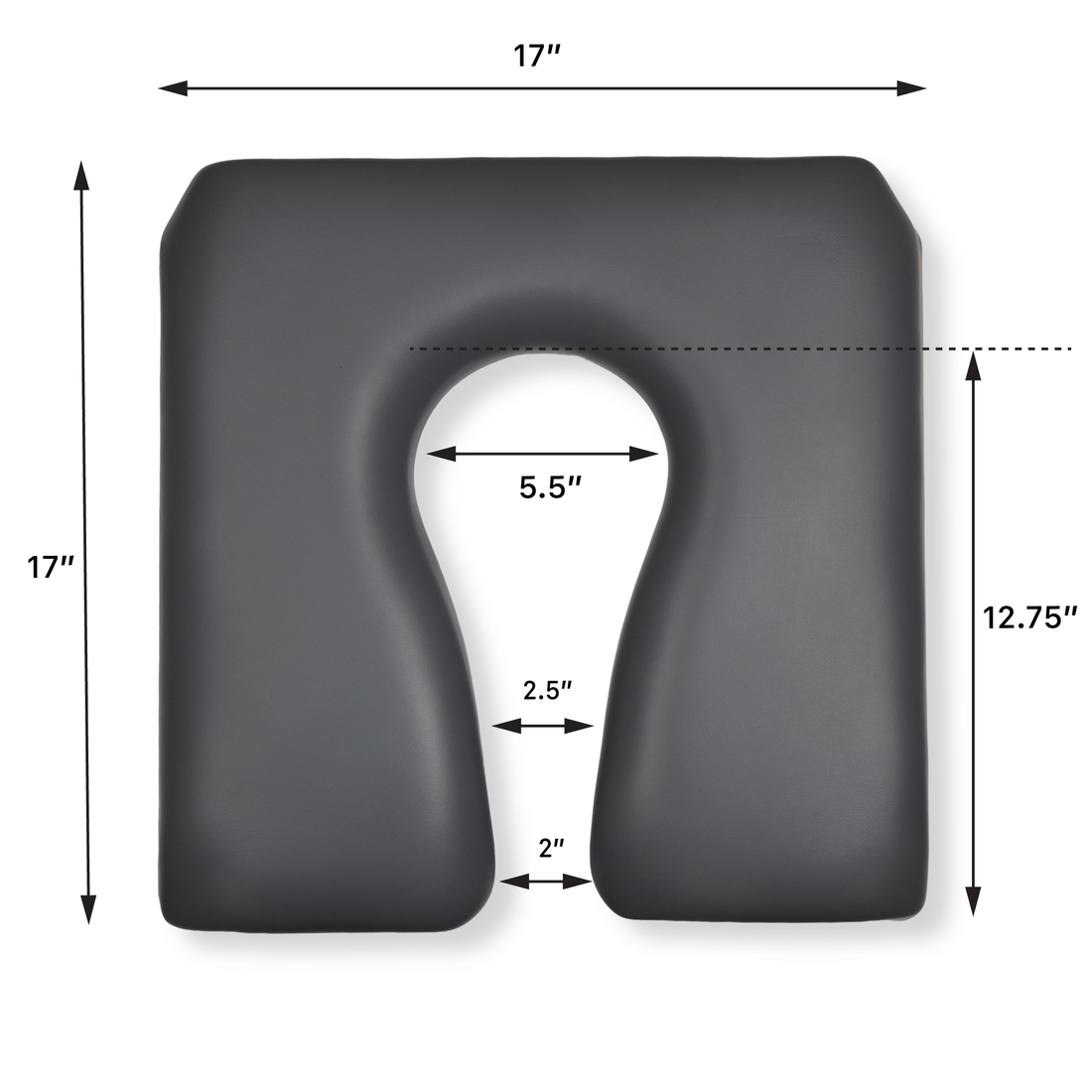 ShowerBuddy Soft Foam Cushion w/ 5.5" Petite Opening (SB6C & SB6W) - High Grade