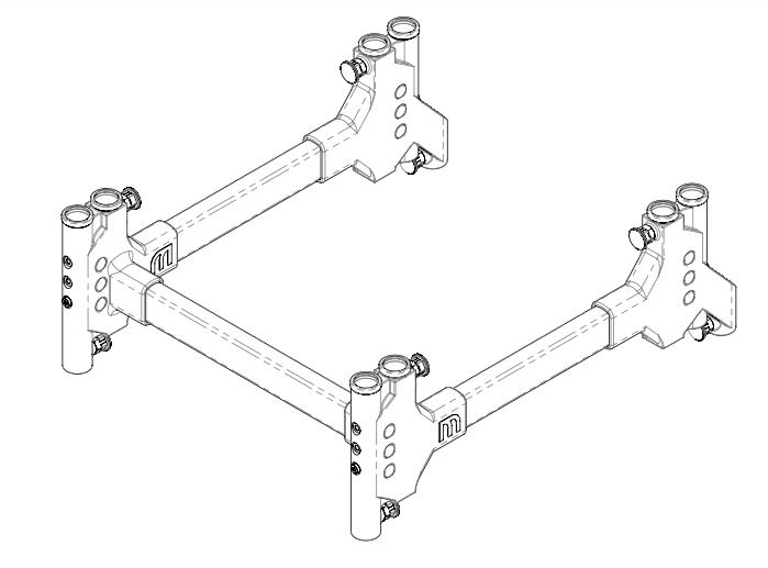Metapal Complete Frame Assembly