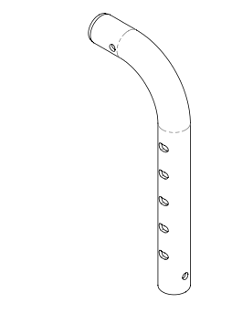 Metapal rear seat tube