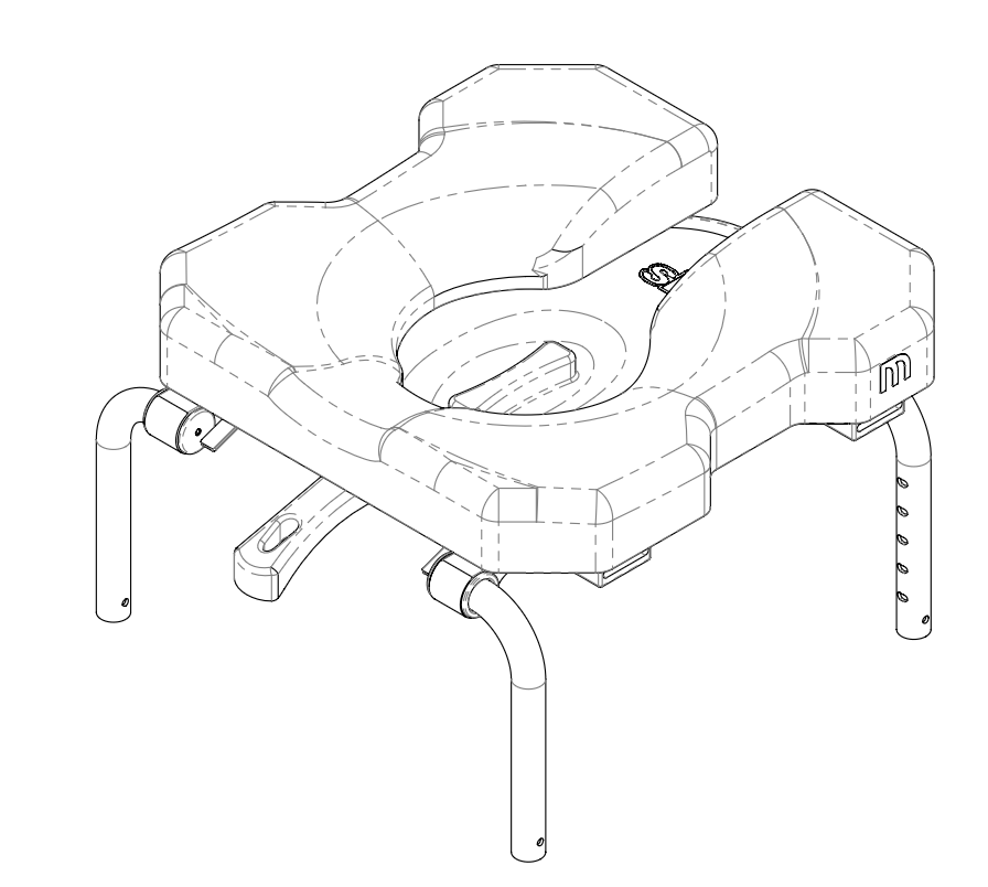 Metapal Cushion Assembly - Open Front