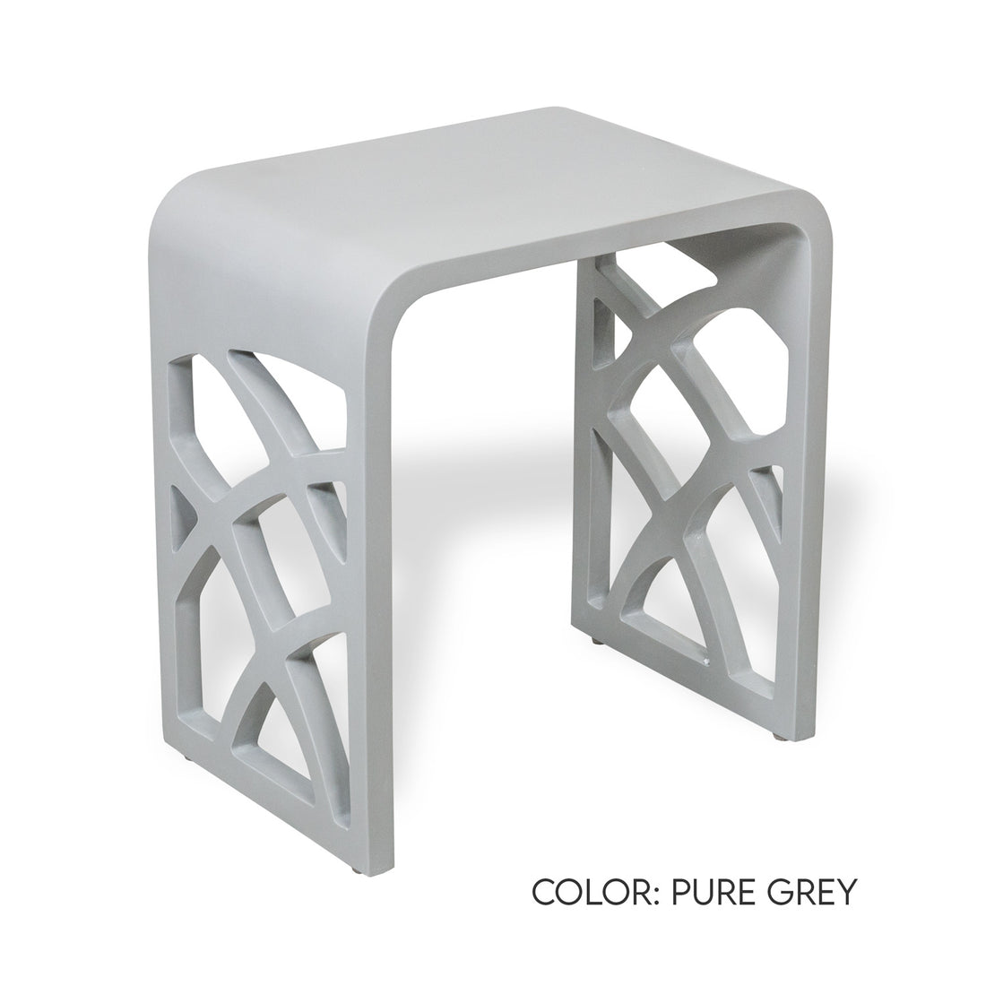 Refine RM3 Designer Shower Stool Pure Grey Matte - Open Box