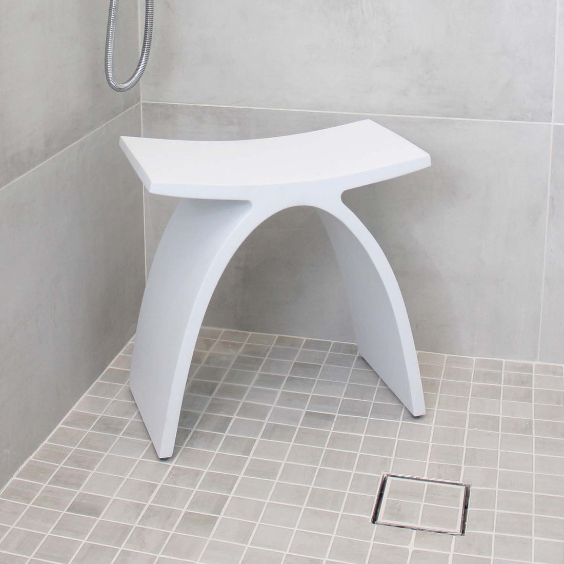 Refine M1 Designer Shower Stool (Open Box)-SolutionBased